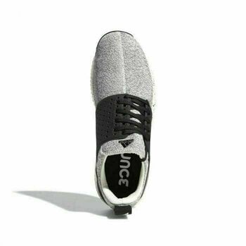 Chaussures de golf pour hommes Adidas Adicross Bounce Chaussures de Golf pour Hommes Grey/Core Black/Raw White UK 7 - 5