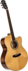 Jumbo Guitar Pasadena PJC-500 All Solid Basic SET Natural Gloss Jumbo Guitar - 3