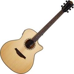 Jumbo Elektro-Akustikgitarren Bromo BAT2CE Basic SET Natural Jumbo Elektro-Akustikgitarren - 1