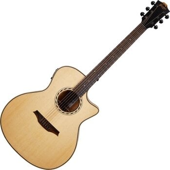 Jumbo Elektro-Akustikgitarren Bromo BAT2CE Basic SET Natural Jumbo Elektro-Akustikgitarren - 2
