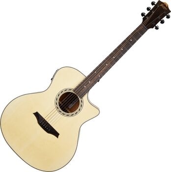 Jumbo Elektro-Akustikgitarren Bromo BAA2CE Basic SET Natural Jumbo Elektro-Akustikgitarren - 2