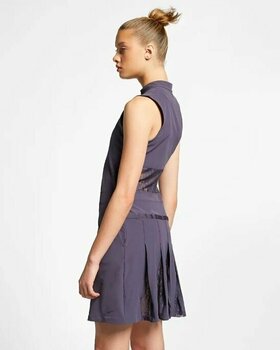 Nederdel / kjole Nike Dry Flex Womens Polo Dress Gridiron/Gridiron S - 4
