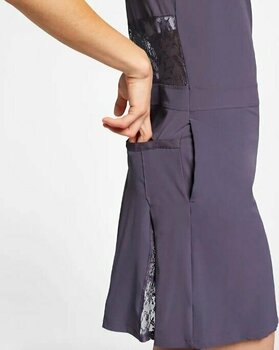 Поли и рокли Nike Dry Flex Womens Polo Dress Gridiron/Gridiron S - 8