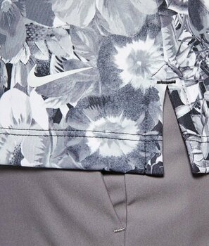 Polo Shirt Nike Dri-Fit Printed Sleeveless Womens Polo Shirt Gridiron/Platinum S - 7