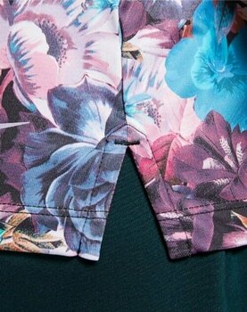 Polo Shirt Nike Dri-Fit Printed Sleeveless Womens Polo Shirt Fuchsia/Purple Dawn XS - 6