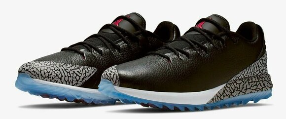 Muške cipele za golf Nike Jordan ADG Black/White/Red 43 - 2