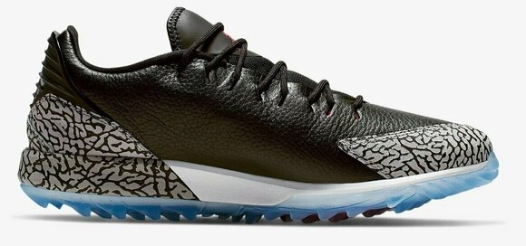 Chaussures de golf pour hommes Nike Jordan ADG Black/White/Red 43 - 5
