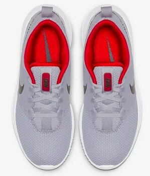 Chaussures de golf pour hommes Nike Roshe G Grey/White/Red 42 - 5