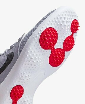 Chaussures de golf pour hommes Nike Roshe G Grey/White/Red 42 - 6