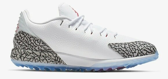Chaussures de golf pour hommes Nike Jordan ADG White/Grey/Red 45 - 2