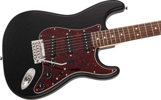 E-Gitarre Fender MIJ Limited Stratocaster RW Black E-Gitarre - 3