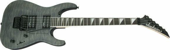 Guitare électrique Jackson JS32Q Dinky AH Transparent Black - 4