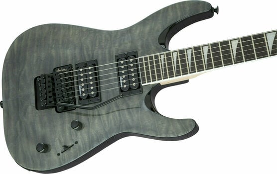 Electric guitar Jackson JS32Q Dinky AH Transparent Black - 5