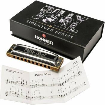 Diatonikus szájharmonika Hohner Billy Joel C - 4