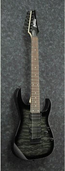 Elektromos gitár Ibanez GRG7221QA-TKS Transparent Black Sunburst - 2