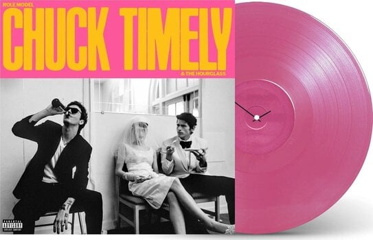 Vinylskiva Role Model - Chuck Timely & The Hourglass (Watermelon Pink Coloured) (LP) - 2