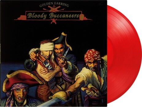 Vinila plate Golden Earring - Bloody Buccaneers (Limited Edition) (Transparent Red Coloured) (180 g) (LP) - 2