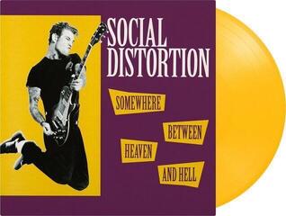LP Social Distortion - Somewhere Between Heaven And Hell (Limited Edition) (Yellow Coloured) (LP) - 1