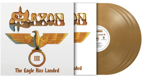 Δίσκος LP Saxon - The Eagle Has Landed III (Limited Edition) (Gold Coloured) (180 g) (3 LP) - 2