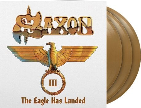 Δίσκος LP Saxon - The Eagle Has Landed III (Limited Edition) (Gold Coloured) (180 g) (3 LP) - 3