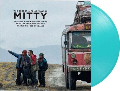 Vinyl Record Theodore Shapiro - Secret Life Of Walter Mitty (Limited Edition) (Gatefold Sleeve) (Turquoise Coloured) (180 g) (LP) - 2
