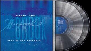 Vinylskiva Michael Brook - Cobalt Blue & Live At The Aquarium (RSD) (Crystal Clear Coloured) (2 LP) - 1