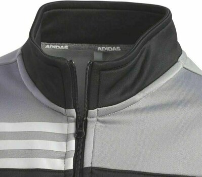 Bluza z kapturem/Sweter Adidas Colorblocked Layer Junior Sweater Grey Three 15-16Y - 3