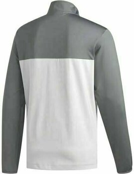 Felpa con cappuccio/Maglione Adidas 3-Stripes Competition 1/4 Zip Mens Sweater Grey Five/Grey Two L - 2