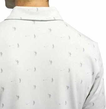 Риза за поло Adidas Adicross Piqué Mens Polo Shirt Grey XL - 2