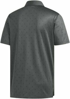 Camiseta polo Adidas Pine Cone Critter Printed Mens Polo Shirt Carbon Black 2XL - 2
