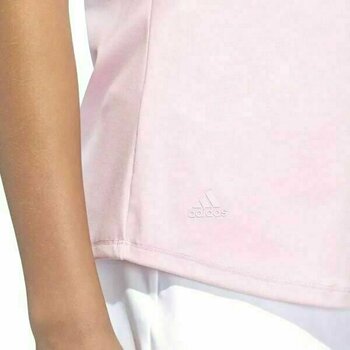Camisa pólo Adidas Ultimate365 Sleeveless Womens Polo Shirt True Pink M - 8