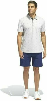 Camisa pólo Adidas Adicross Piqué Mens Polo Shirt Grey XL - 8