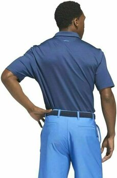 Poloshirt Adidas Adipure Premium Engineered Mens Polo Shirt True Blue L - 5