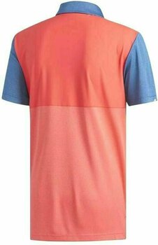 Camiseta polo Adidas Cch Heathered Competition Mens Polo Marine/Red/Red XL - 3