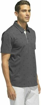 Camiseta polo Adidas Adicross Piqué Mens Polo Shirt Carbon Black M - 5