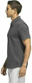 Camiseta polo Adidas Adicross Piqué Mens Polo Shirt Carbon Black M - 6