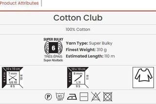 Kudumislõng Yarn Art Cotton Club 7345 Kudumislõng - 2