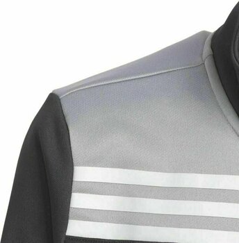 Pulover s kapuco/Pulover Adidas Colorblocked Layer Junior Sweater Grey Three 13-14Y - 4