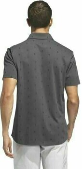 Camiseta polo Adidas Adicross Piqué Mens Polo Shirt Carbon Black L - 4