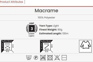 Touw Yarn Art Macrame 130 m 156 Touw - 2