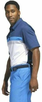 Риза за поло Adidas Adipure Premium Engineered Mens Polo Shirt True Blue M - 4