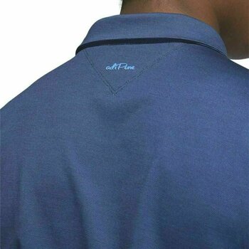 Polo Shirt Adidas Adipure Premium Engineered Mens Polo Shirt True Blue M - 7