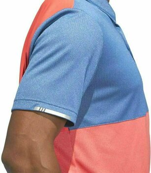 Риза за поло Adidas Cch Heathered Competition Mens Polo Marine/Red/Red M - 2