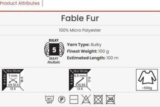 Kudumislõng Yarn Art Fable Fur 967 Kudumislõng - 2