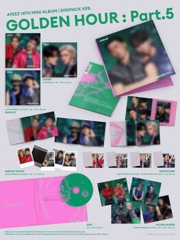 Muziek CD Ateez - Golden Hour: Part.5 (Digipak Unit) (CD) - 2