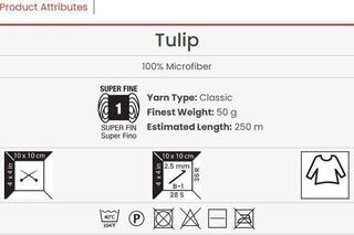 Плетива прежда Yarn Art Tulip 481 Плетива прежда - 2