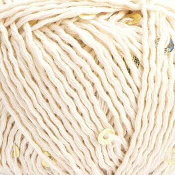 Knitting Yarn Yarn Art Cotton Gold Paillettes 7103 Knitting Yarn - 2