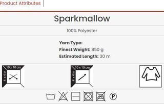 Adīšanas dzija Yarn Art Sparkmallow 6303 Adīšanas dzija - 2