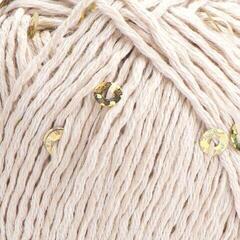 Kudumislõng Yarn Art Cotton Gold Paillettes 7104 Kudumislõng - 1
