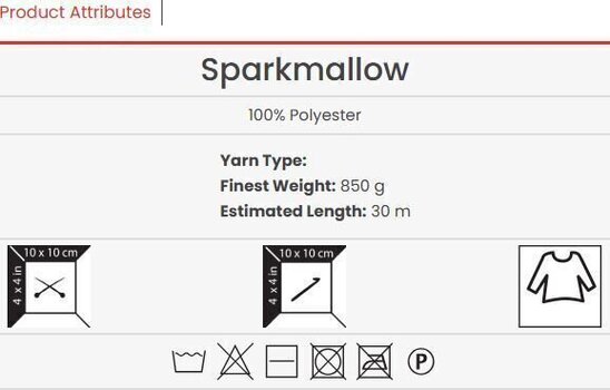 Kudumislõng Yarn Art Sparkmallow 6304 Kudumislõng - 3